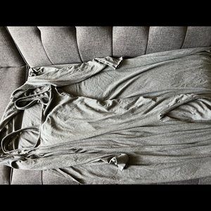 Grey cardigan and jumper set - S